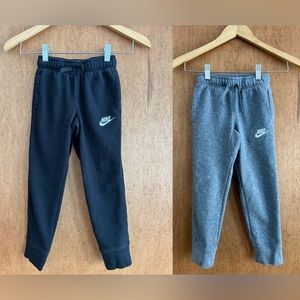 Girls’ Nike Joggers Black and Gray 6